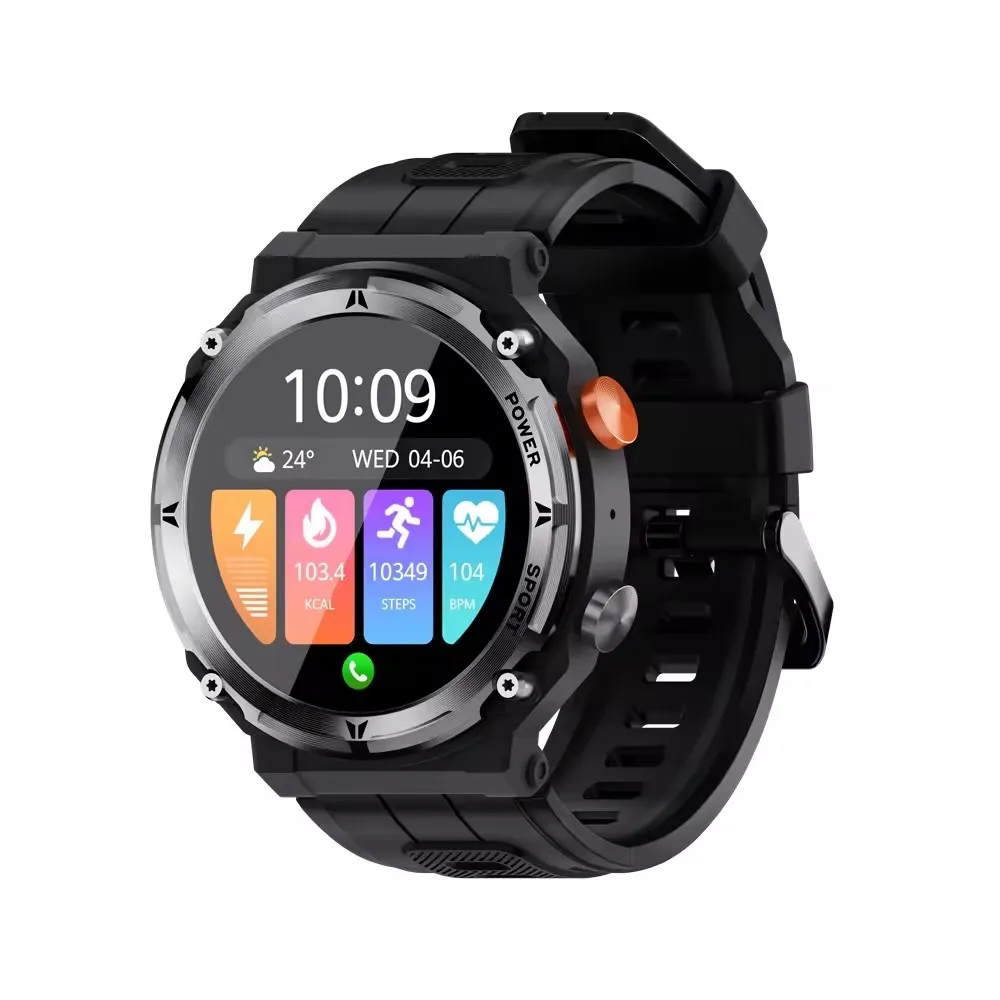 C21 Pro Smart Watch Outdoor 1.39 Inch Large Screen 410mah Battery Bt Calling Faces Health Reloj Montres Intelligentes Smartwatch