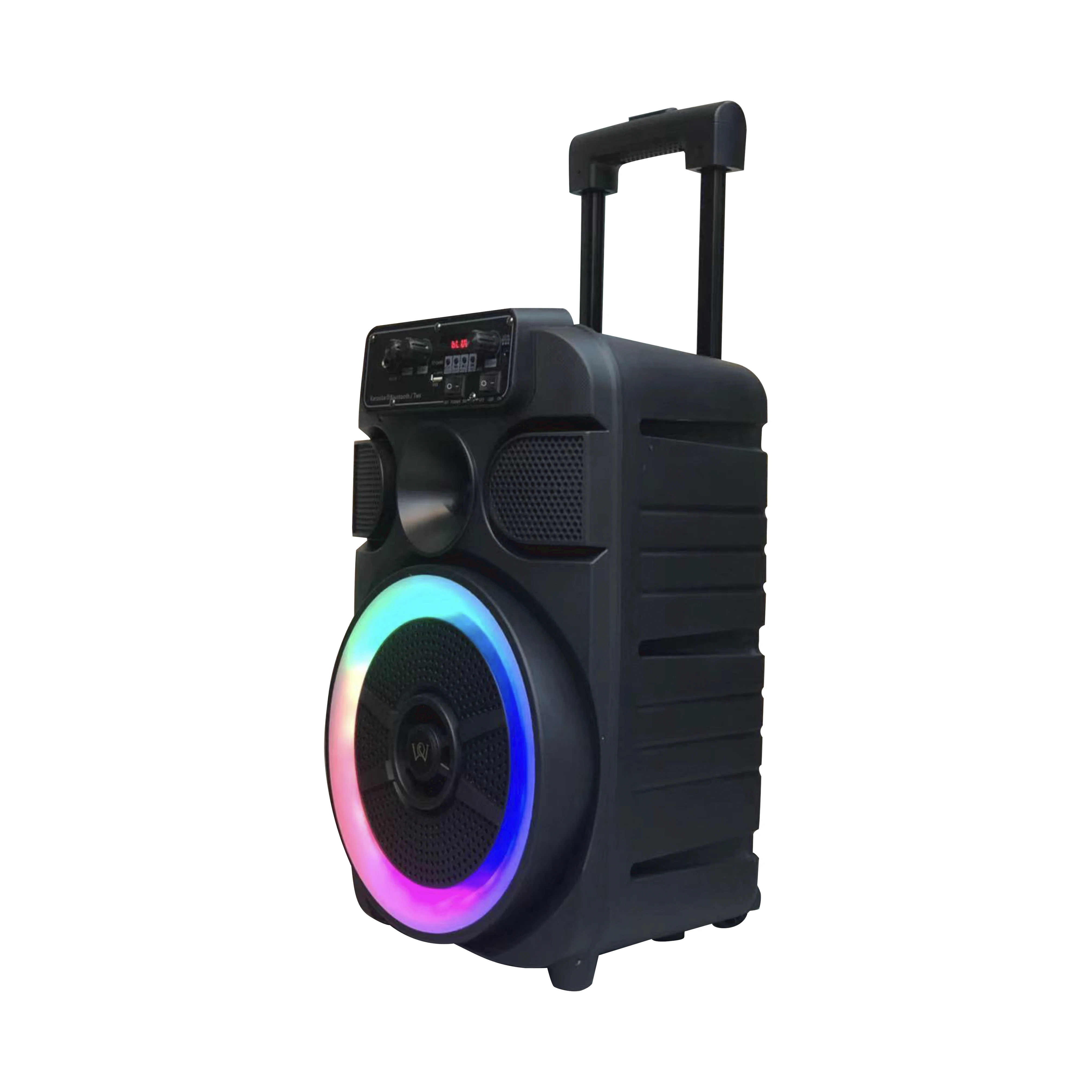 Portable Speakers Bluetooth Wireless 8 Inch Subwoofer Bass Bluetooth Trolley Speaker Home Speaker System