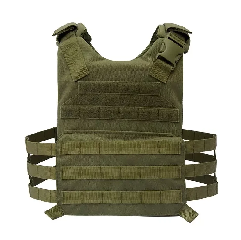 MOLLE military army green plate carrier