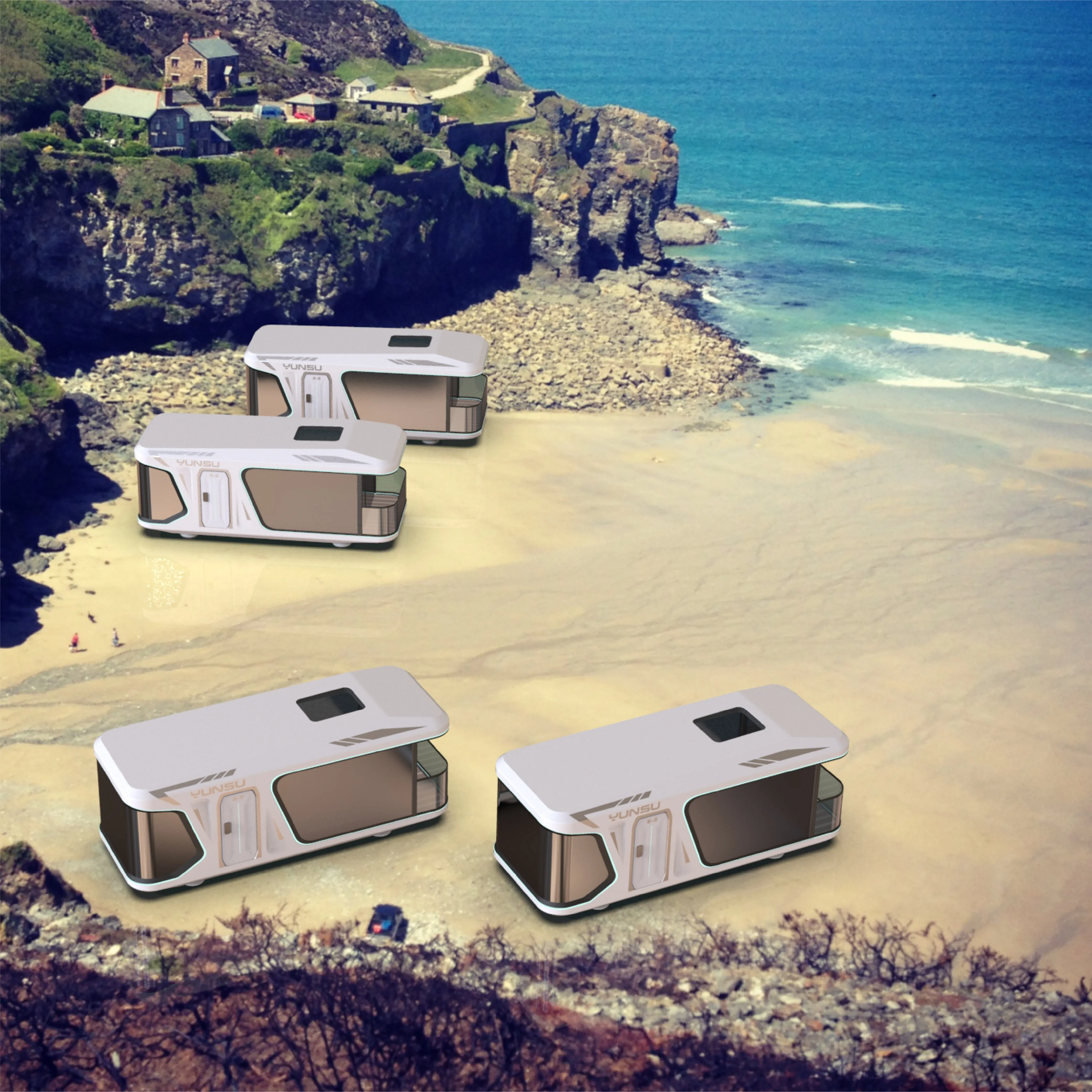 Best Selling Multipurpose Mobile Home Model Maker Prefab Mobile Home container house capsules