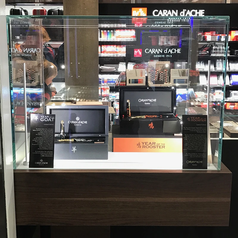 Регулируемое освещение для шкафа, светодиодные лампы со стеклянным дисплеем для магазина часов и ювелирных изделий