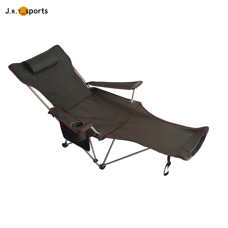 Recliner Camping Beach Chair Folding Outdoor Portable Lightweight Backrest Leisure Fishing Customized Logo Trade Assurance