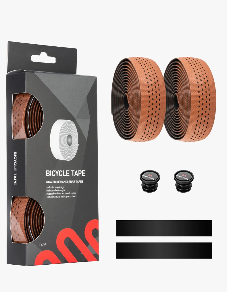Promend 2024 EvaGel EasyClean Grip Bike Tape Stable RoadBike Handlebar Tape Breathable Shock Absorption Handlebar Road Bike Tape