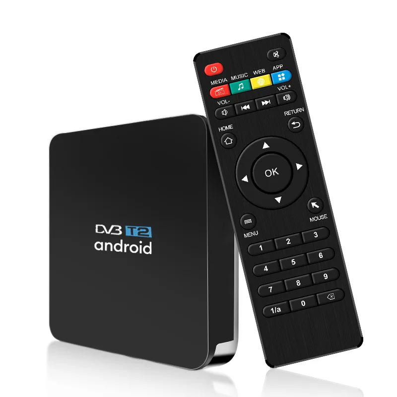 DVB T2 Android 9 cross-border exclusive TV receiver digital TV box set-top box video player Used in Russia