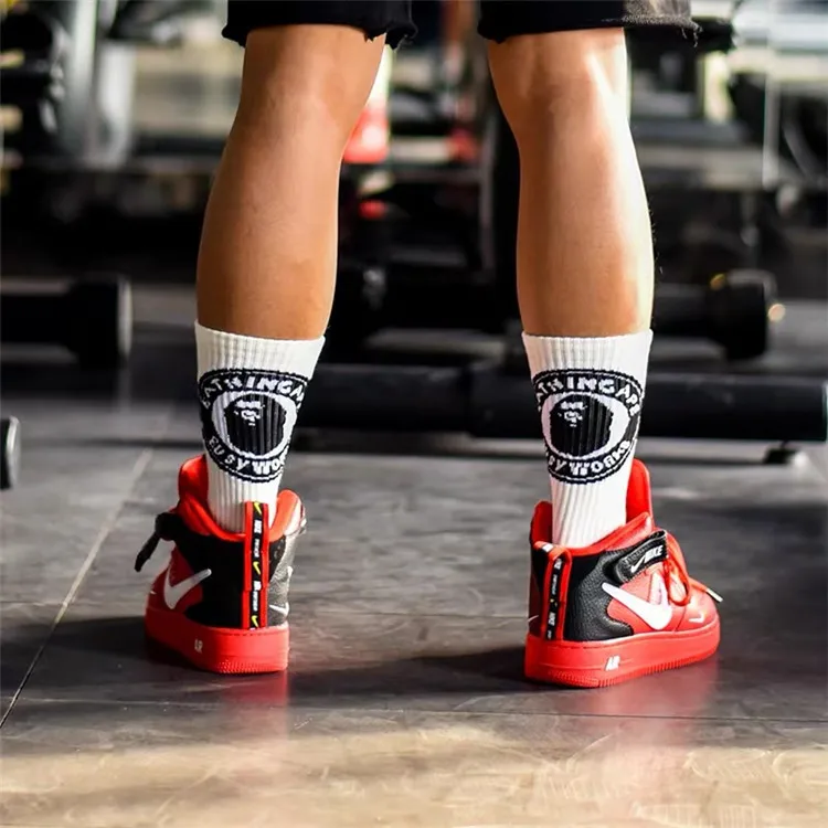 Wholesale High Quality Unisex Casual Cotton Bapees Crew Ape Socks Bulk Designer Sports Socks for Men