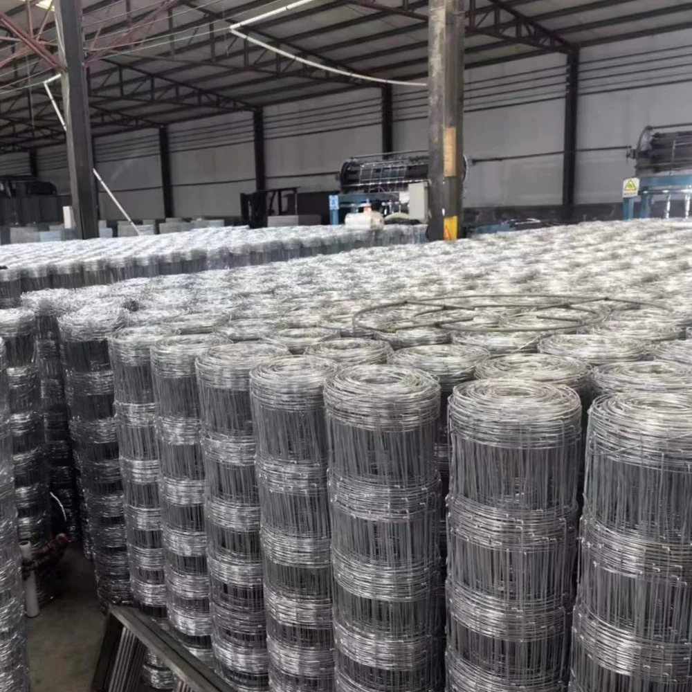 Boundary Fencing sheep and hogs Fixed Knot Deer Fence for Livestock hinge joint with high-strength tensile steel wire