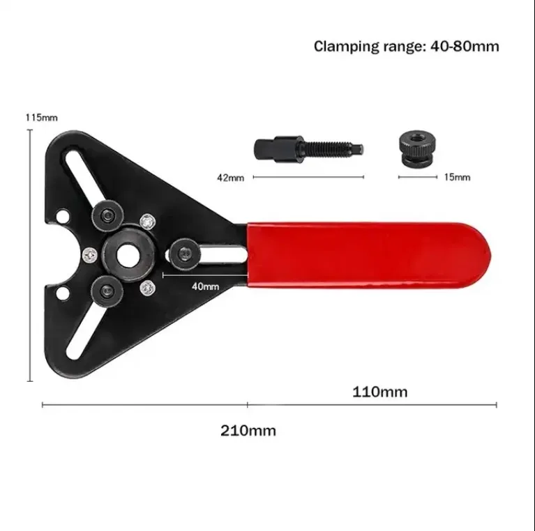 Car Air Conditioning Repair Tool Wrench/C Compressor Clutch Holder Remover Hand Tools Kit Hub Puller Car Accessories