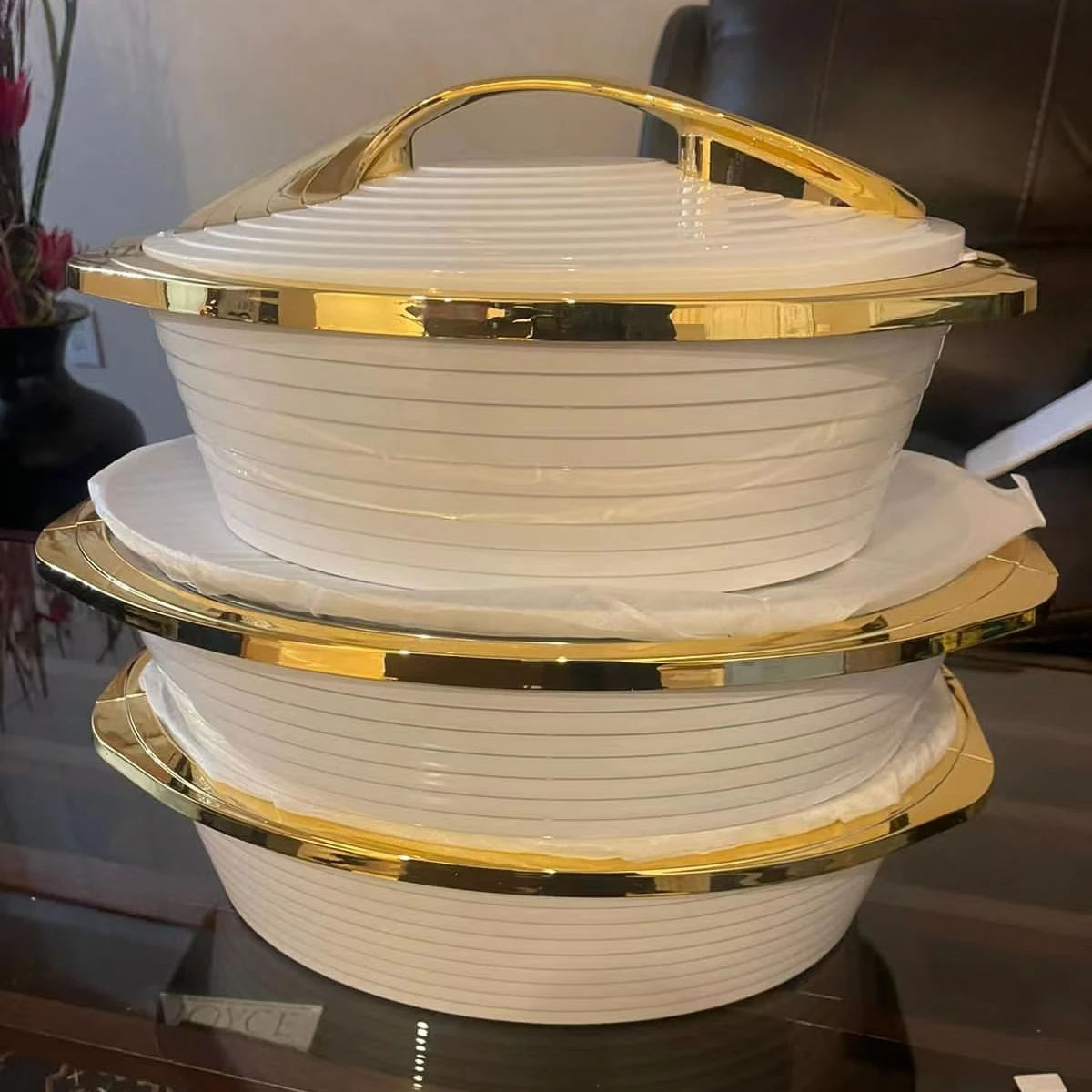 hotpot casserole lunch box container Food Warmer Container set 4L/5L/6L Thermal Food Container