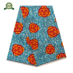 High quality products in China double-faced 100% polyester  super gold wax prints fabric african