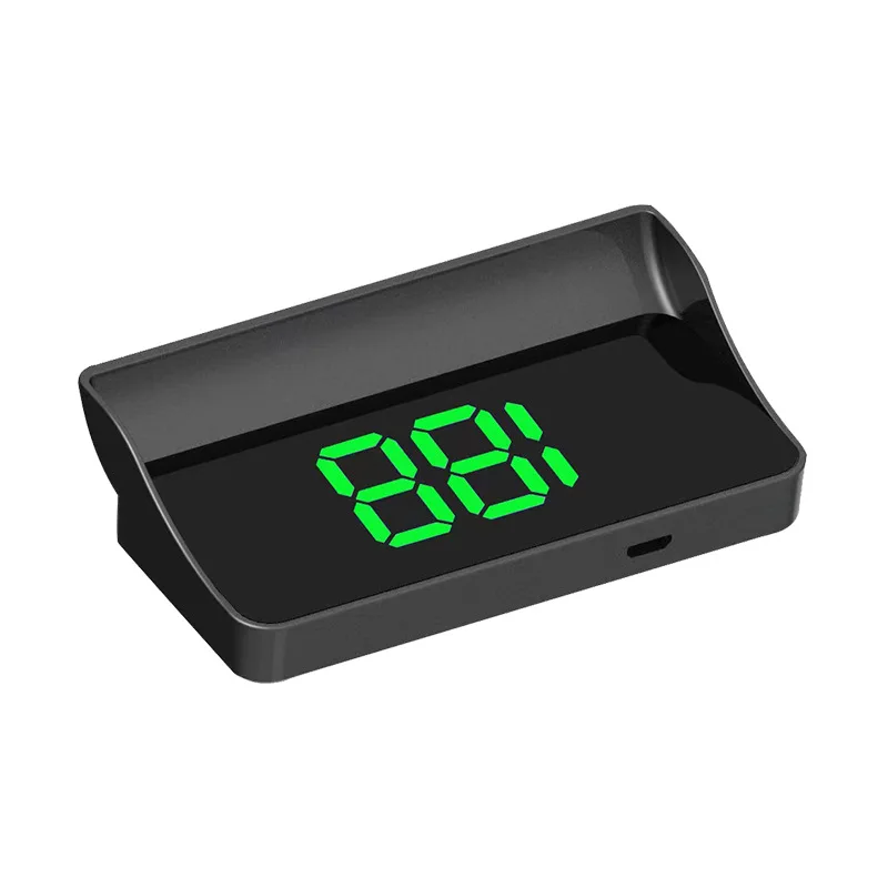 Electronic Head Up Display LED Display Car Digital HUD Plug and Play Windshield Speed Projector GPS Speedometer for Vehicle Auto