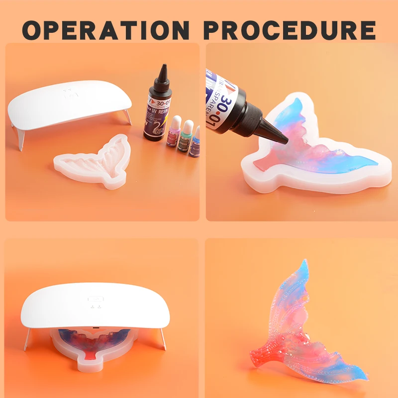 Wholesale Crystal Clear Epoxy Resin Solar Curable UV Sunlight Activated Resin UV Liquid UV Resin For Handwork Jewelry Making