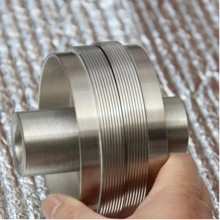 Heat Resistant Packaging Machine Horizontal  Pattern Sealing Roller Parts