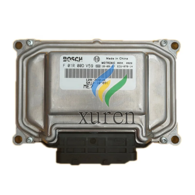 ECU Electronic Control Unit Engine Control Unit ECM Engine Control Module Computer Board F01R00DV59 for HAINAN MAZDA