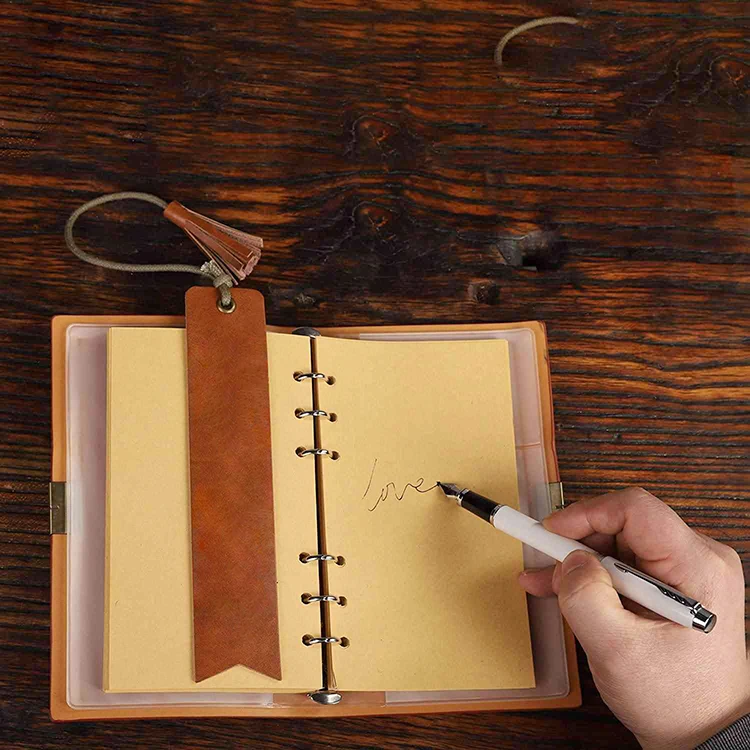 Кожаная закладка для чтения