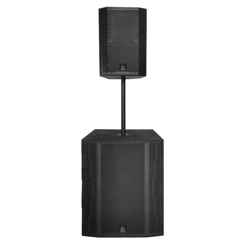 Professional 15 Inch Active PA Speaker Outdoor Line Array Speakers  Wedding Church PA Speaker