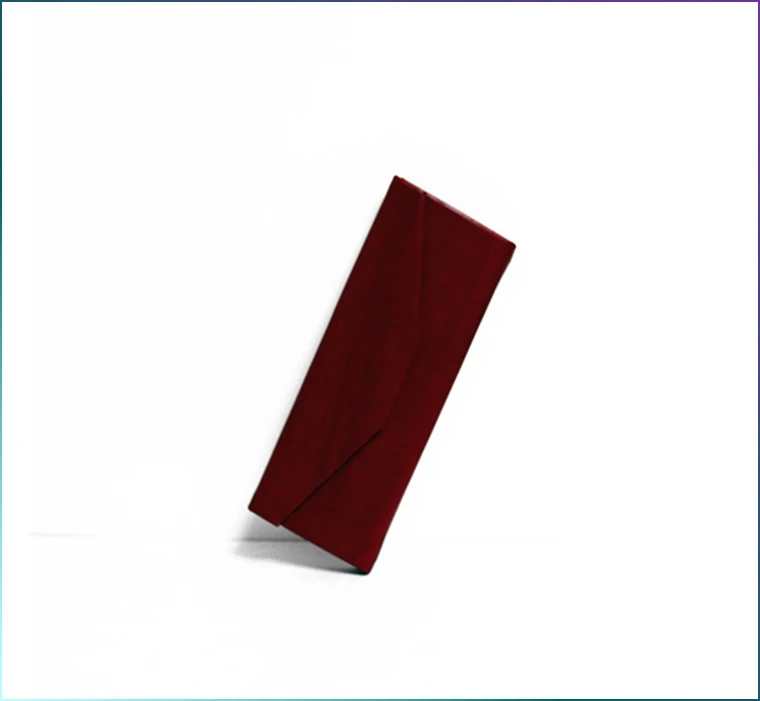 2022 new arrivals Low MOQ Luxury kids colorful soft sunglasses case leather custom logo myopia packaging box