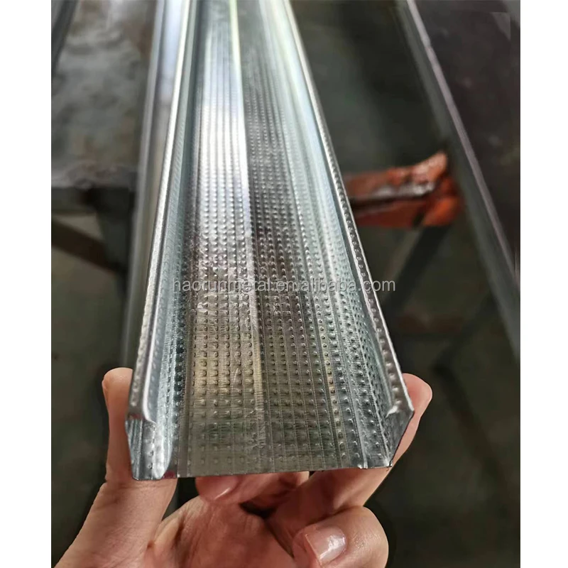 Drop ceiling tiles gypsum channel cd ud profile 60x27mm steel frame