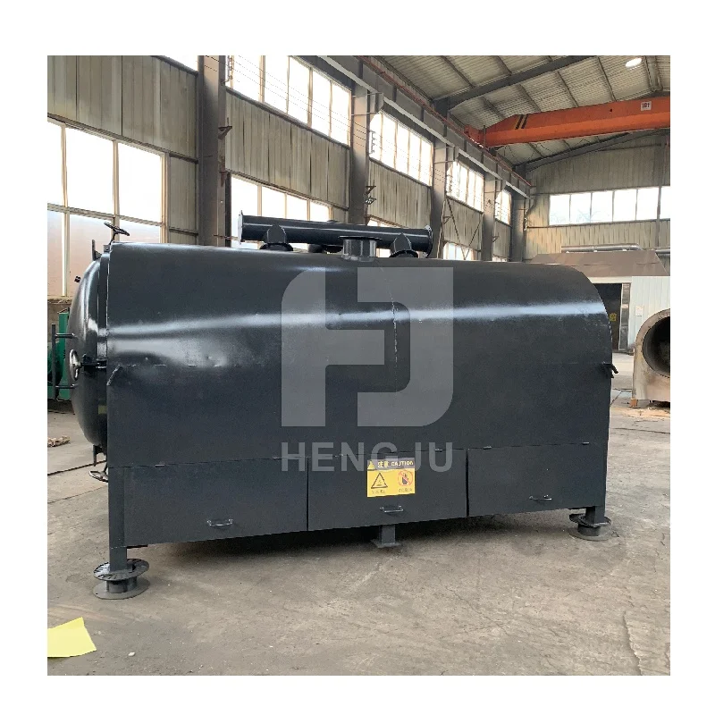 Factory price cashew nuts shell carbonization furnace wood charcoal making machine