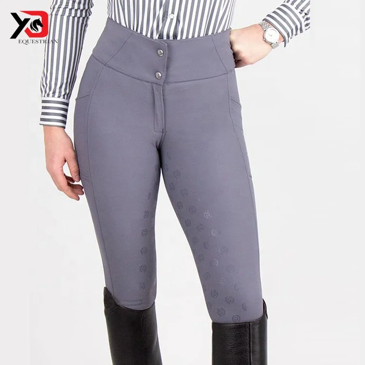 XD Equestrian ODM Fashion Lady Longine Equestrian Clothing Performance Breeches Ladies Silicone Breeches