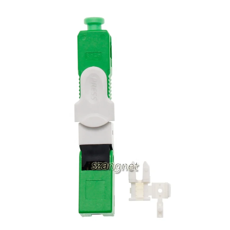 Mechanical Fiber Optic Connector Field Installable SC Connector for FTTH Drop Cable