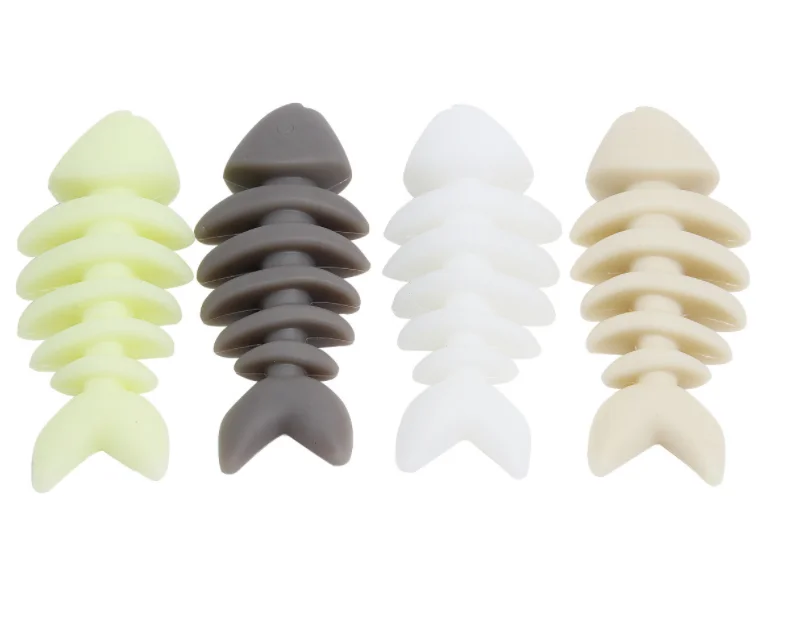 Silicone Shark Fin Bone Glow-in-the-Dark Bite Resistant Dog Toys Pet