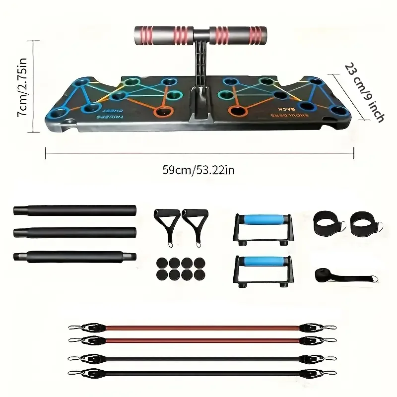 Comprehensive Home Gym Workout Training Equipment ABS Push-Up Board for Men Women Custom Logo Sports Entertainment Exercise Use