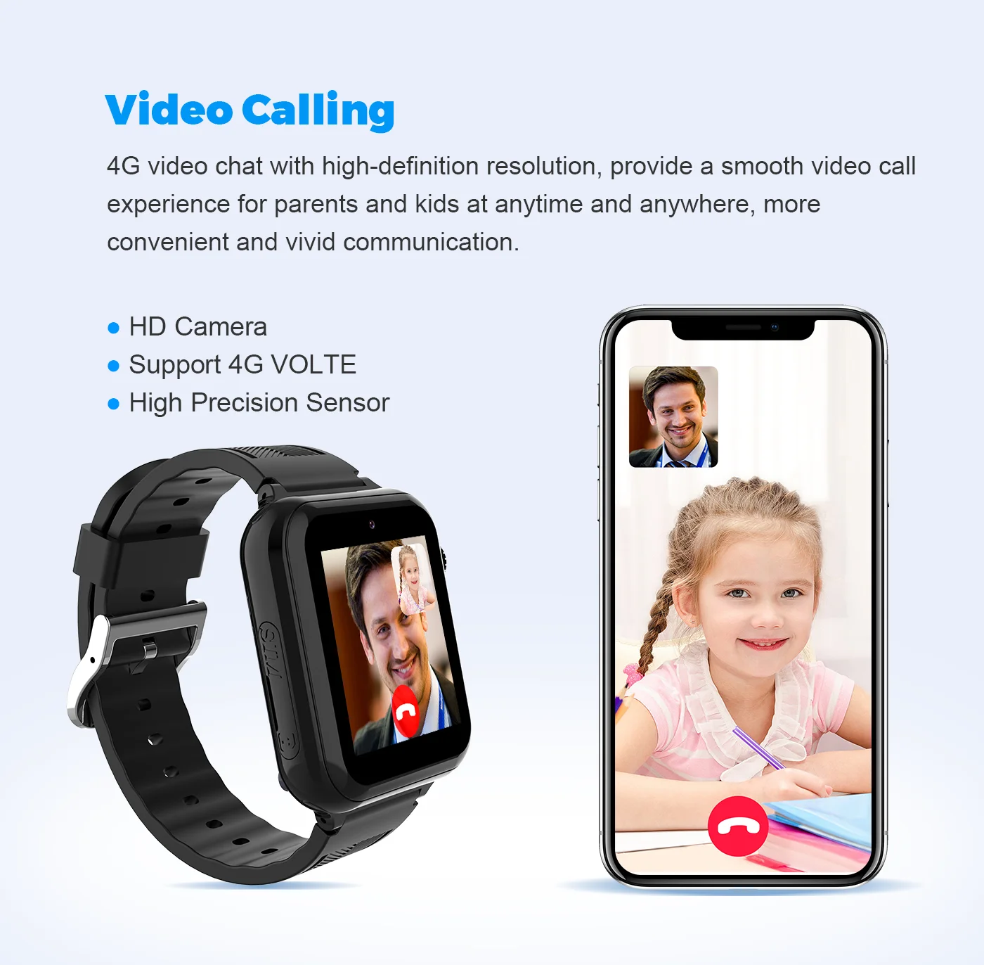 Smart Watch 2023 for Kids with Games Waterproof 4G Wifi SOS Big Battery Kids Smart Watch with GPS and Video Call SIM Card