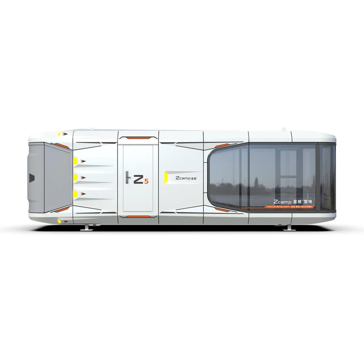 Zcamp Z5 Space Capsule Rooms Prefab Luxury Hotels Container Homes 20ft Luxury garden House For Camping