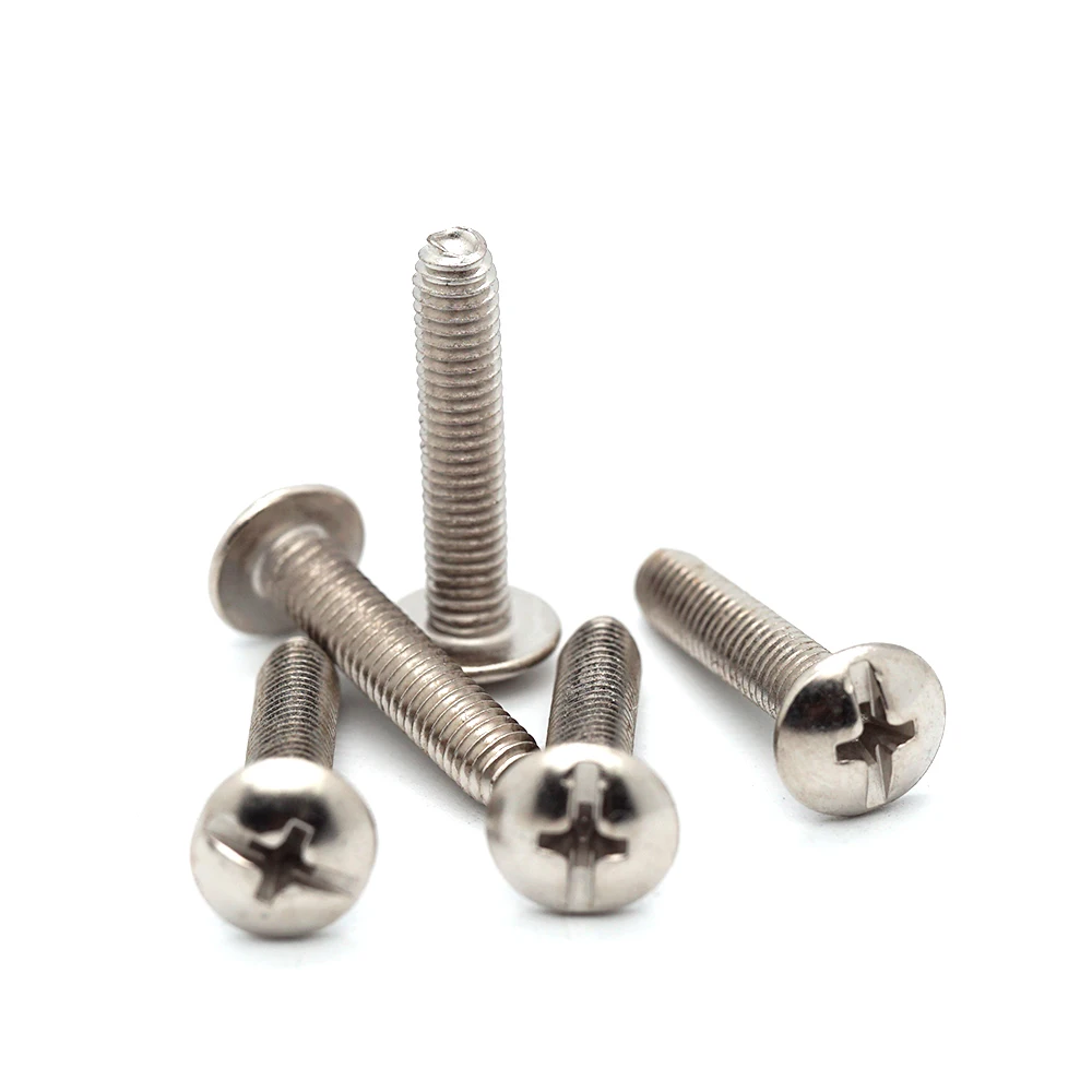 Китайский производитель ASME/ANSI B18.6.3-20-2013 phillips шлицевая комбо полукруглой потайной головкой и прокатки крестообразным шлицем