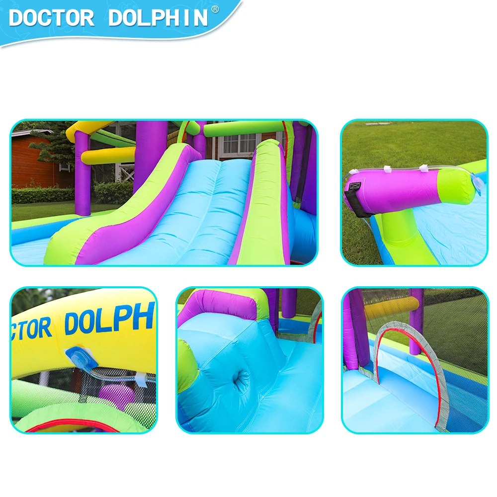Bouncing Bouncy Castle Water Slide Inflatable With Jumping Bouncy For Sale