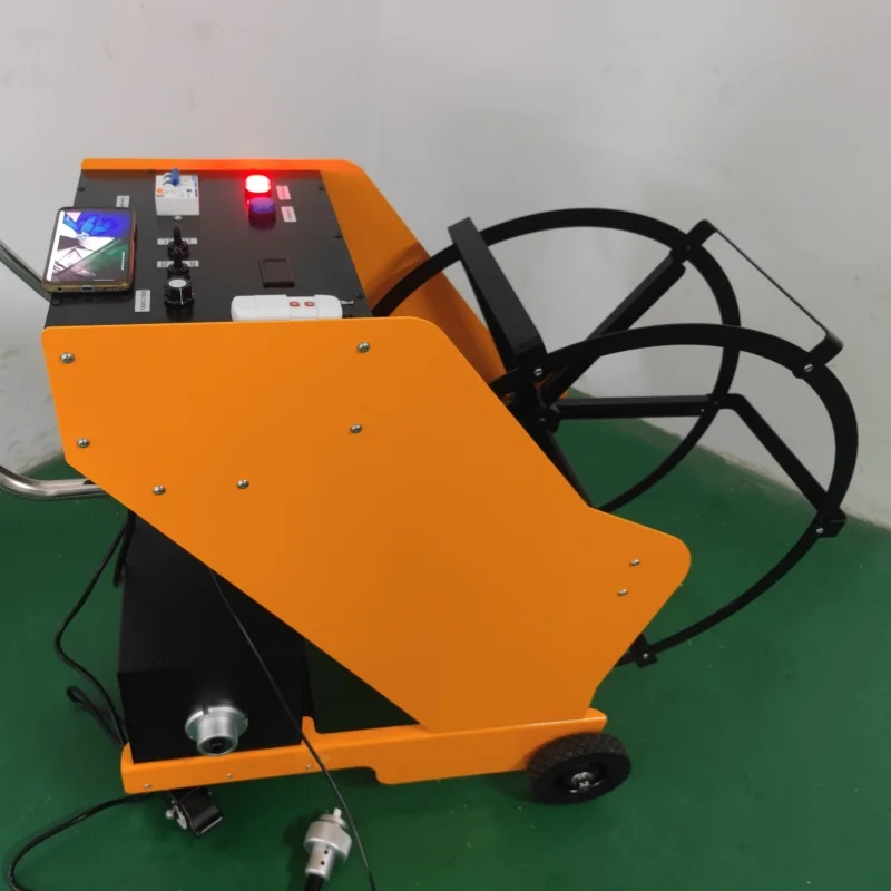 Grease duct cleaning machine electric air duct cleaner equipment for HVAC dust and greases removal
