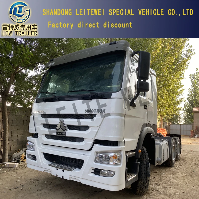 Sinotruk HOWO Brand New and Used HOWO Euro 2 371HP 420HP 6X4 10 Wheels Tractor Truck