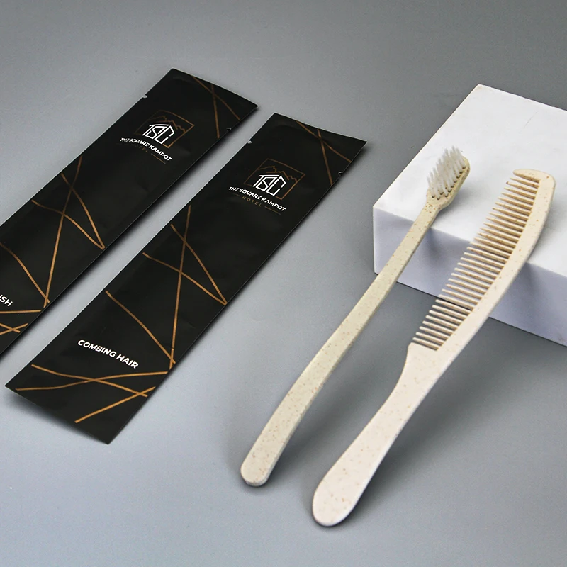 Eco friendly grey tube transparent amenities personalised hotel amenities