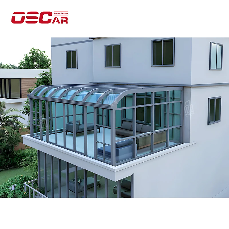 Corridor Sealed Anode Simple Starry Sky Tea Water Light-Transmitting Simple Shed Intelligent Aluminum Alloy Mobile Parking Lot S