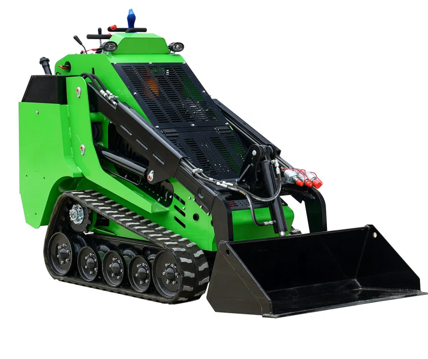 New design Chinese Stand-on Mini skid steer loader with kubota engine EPA and Europe