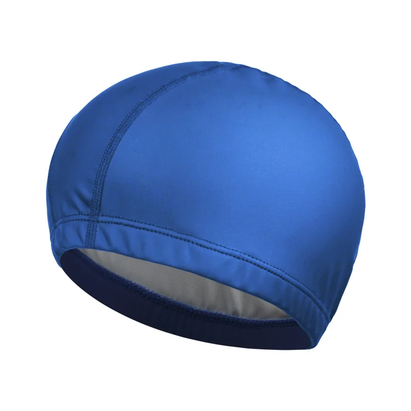 Custom high quality waterproof silicone swimming caps for adult