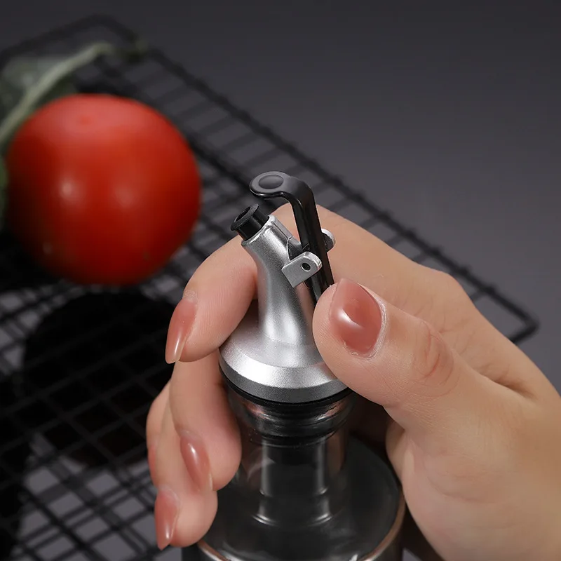 Stainless steel glass oil pot soy sauce bottle seasoning bottle kitchen classification gadget