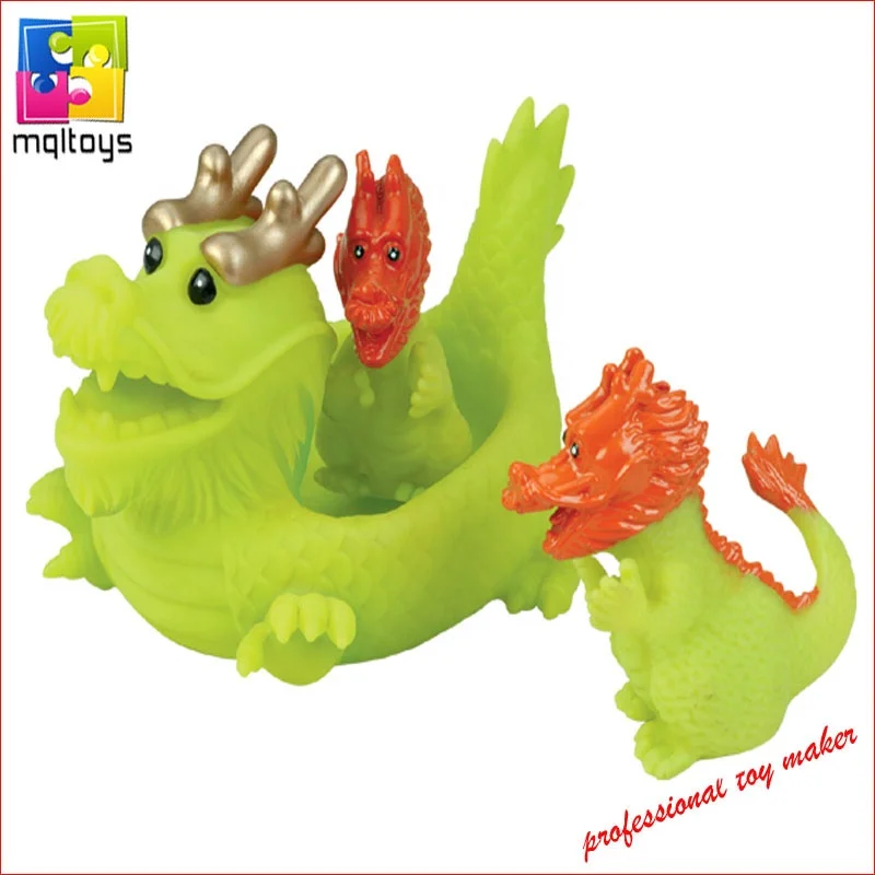 Eco-friendly floating yellow duck with 3pcs small yellow duck