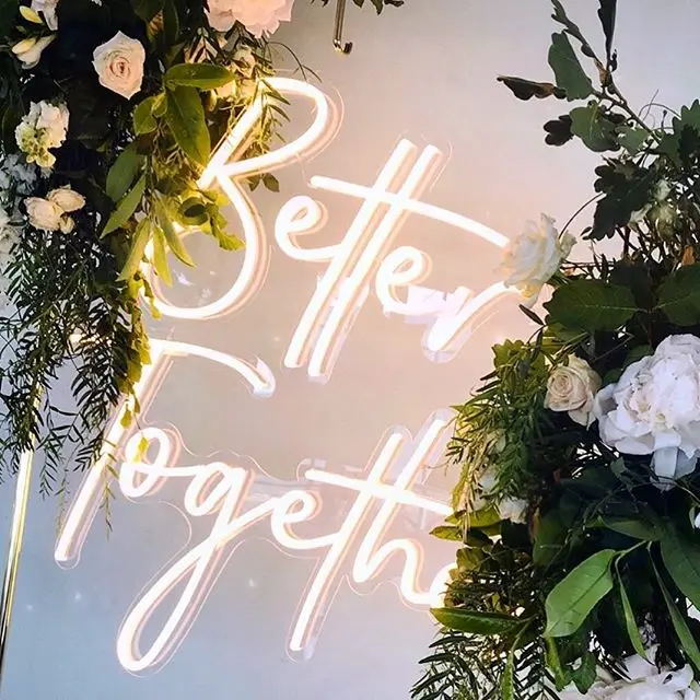 Hello Neon Light Signs LED Neon Word Sign Neon Letters Light Art Decorative Lights Wall Decor for Children Baby Room Hose Bar