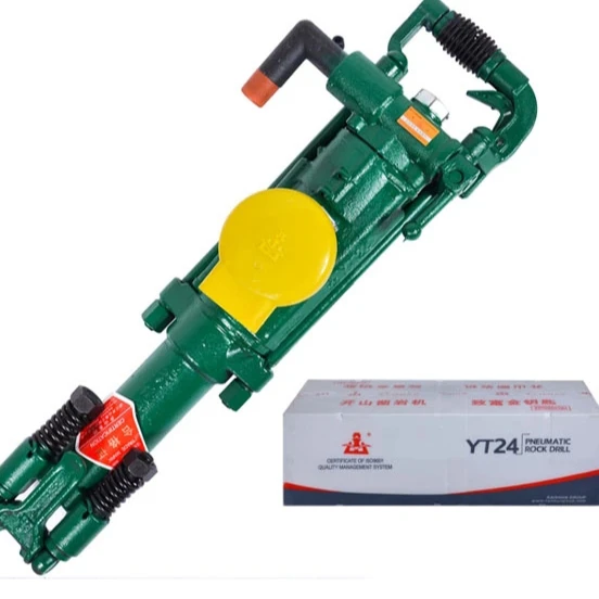 YT24 KAISHAN brand hand held pneumatic rock hammer drill/Powerful Pneumatic Rock Drill for Mining