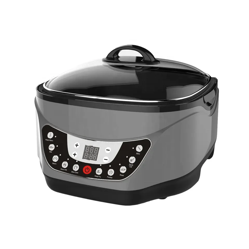 Electric Multi Purpose Rice Cooker 9 in 1 Function 1500W Non Stick Multi Cooker