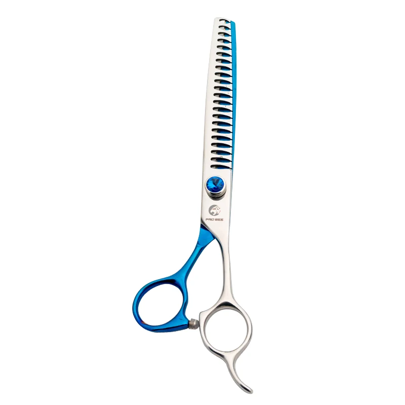 7.0 inch 440C Shark Tooth Thinning Scissors Pet Dog Grooming Scissors