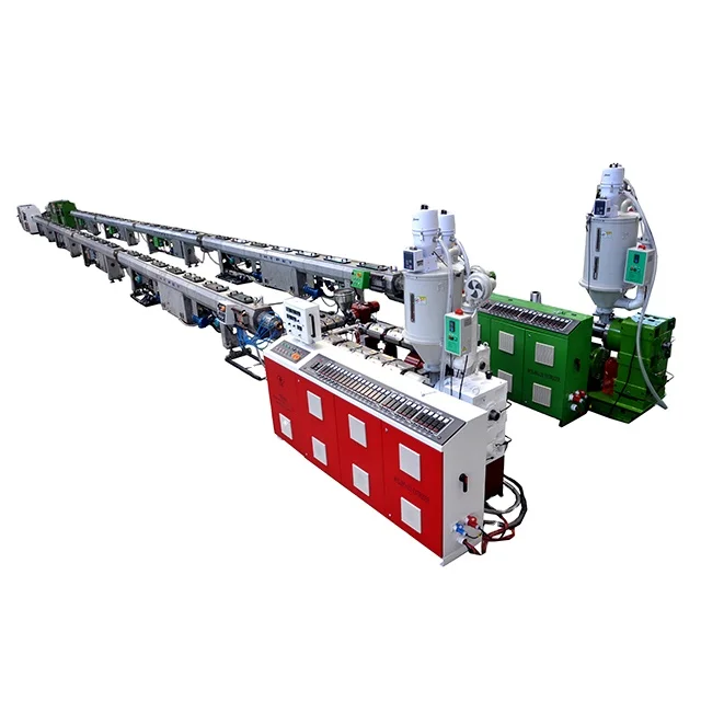 HYPET high speed output capacity HDPE PE PPR PPH hot and cold water pipe tube production machine extrusion line making machine