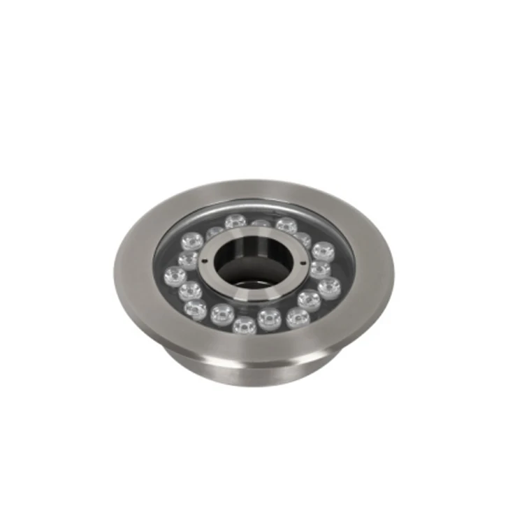 Free sample Stainless steel ip68 fountain lamp underwater light pool swimming fountain light ac12v mini led fountain lamp