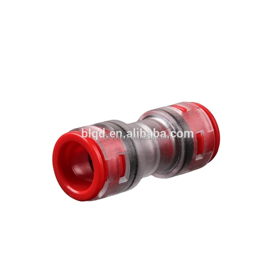 MicroDuct straight connector,Push-fit duct couplers12mm