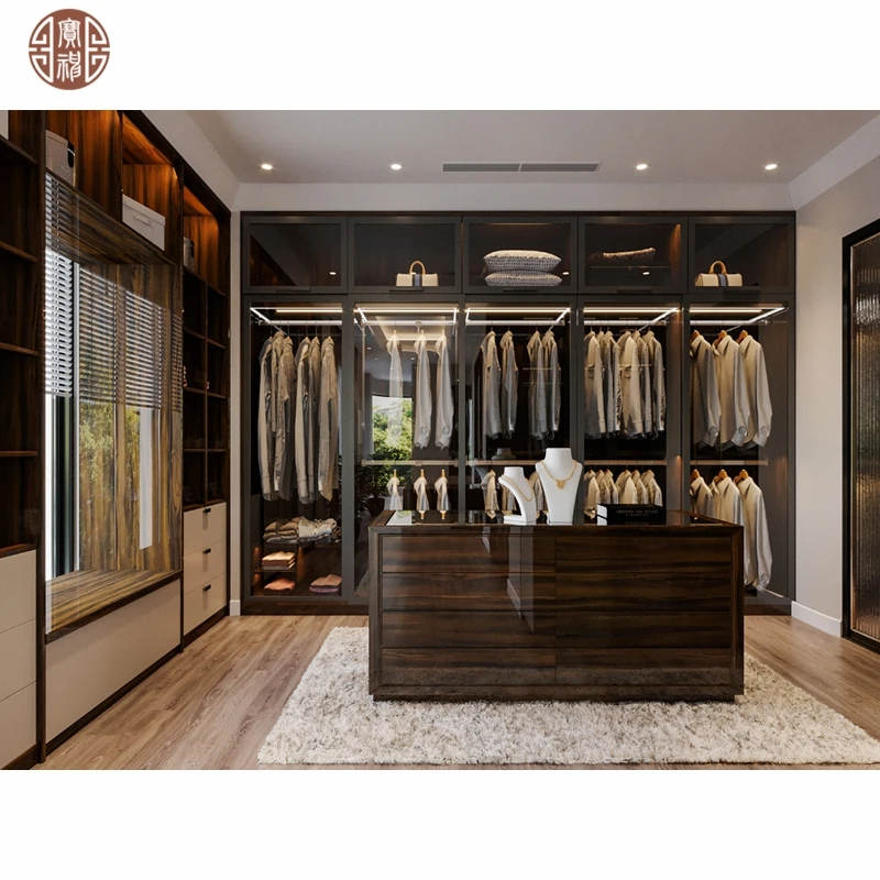 Newest Villa Furniture Design For Bedroom Furniture and Living Room Glossy Ebony Furniture