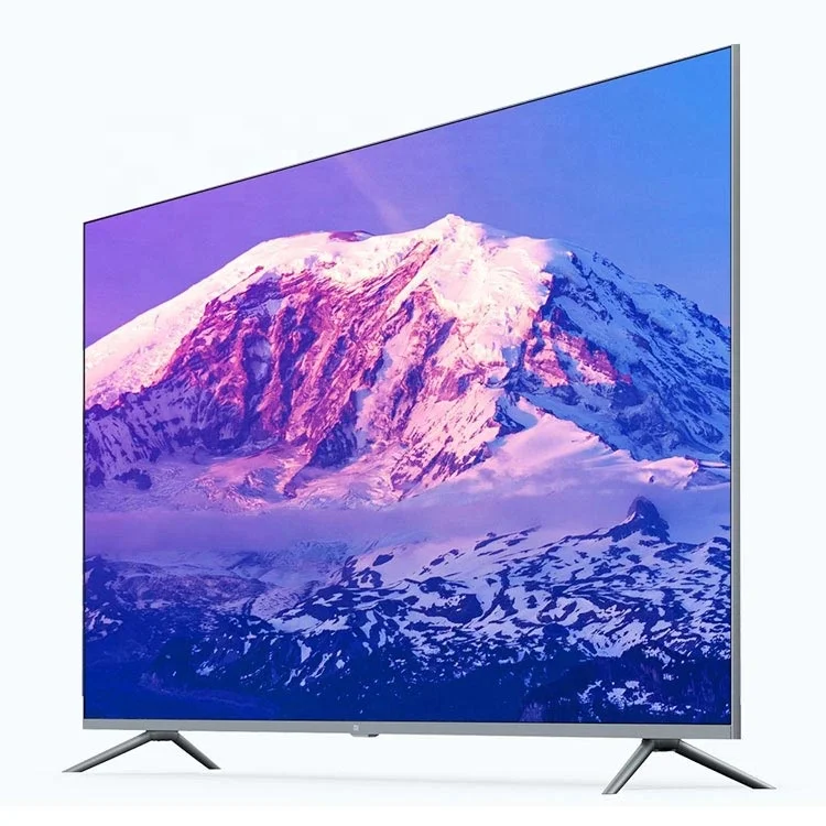Плоский Xiaomi led-телевизор 55 дюймов 4k smart tv 55 дюймов 4k uhd smart android tv Box Поддержка 8k из нержавеющей стали