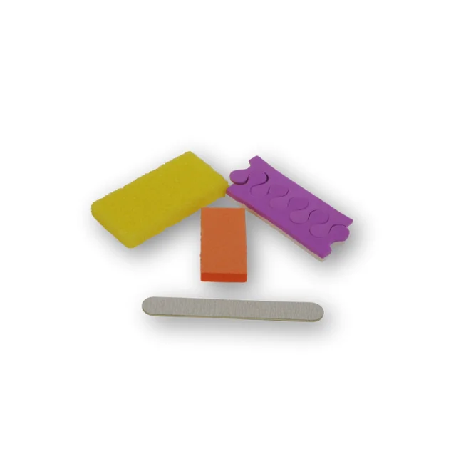 Factory Custom OEM Disposable Foam Kit Pedicure Kit Manicure Pedicure Set With Competitive Price New Design 2023