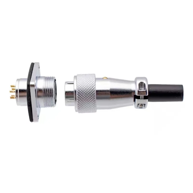Custom zinc aviation voyage airplane steel square straight female plug