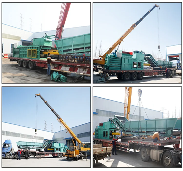 automatic hydraulic paper bale pressing machine